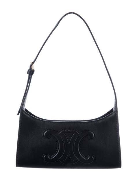 celine triomphe sac|celine cuir triomphe shoulder bag.